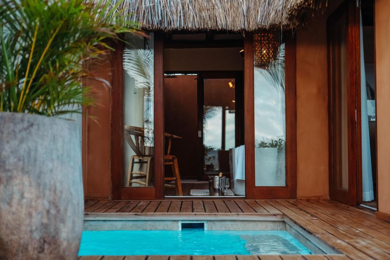 Eclectic Beach Retreat Cabo Nhamua Exterior photo